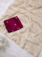 Golden Hour Bloom Saree