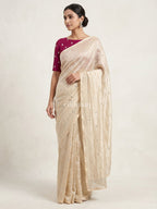 Golden Hour Bloom Saree