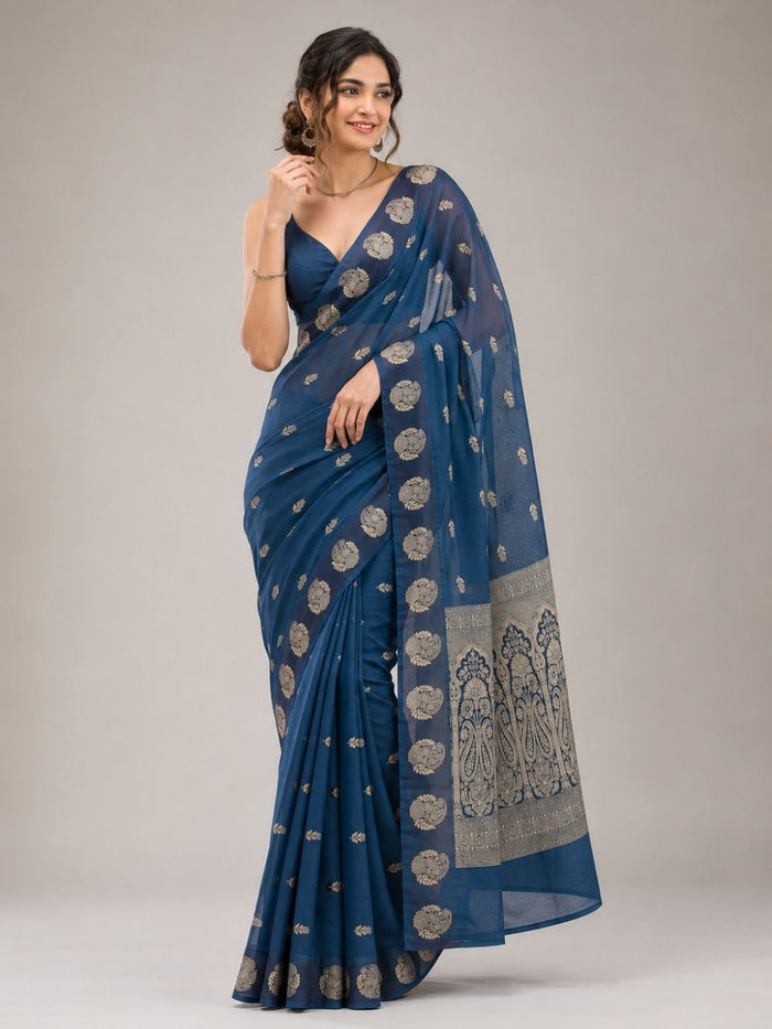 Navy Legacy Saree