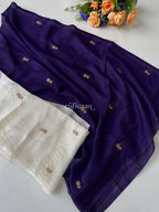 Midnight Garden Saree