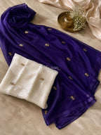 Midnight Garden Saree