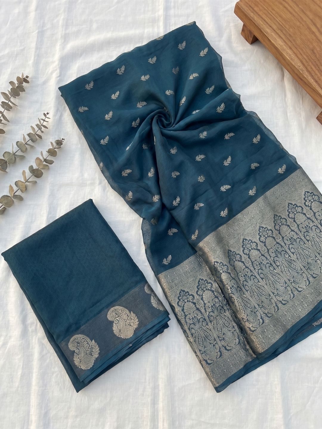 Navy Legacy Saree
