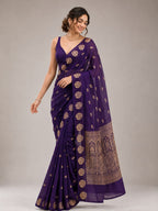 Violet Legacy Saree