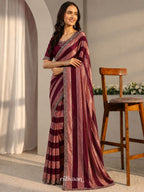 Dusk in Bloom Saree