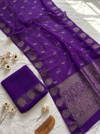 Violet Legacy Saree