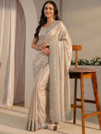 Pearl Dusk Heirloom Saree